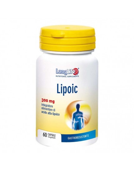 LongLife Lipoic 300mg 60 Capsule