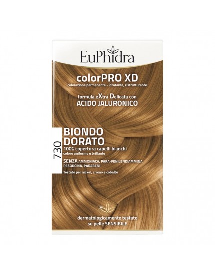 Euphidra Colorpro Xd 730 Biondo Dorato Gel Colorante Capelli In Flacone 