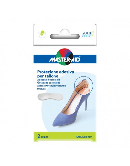 Master-Aid Foot Care Protezione Vesciche 5 Cerotti Tallone 69x44mm