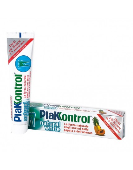 PLAKKONTROL Dent.Nat.White100g