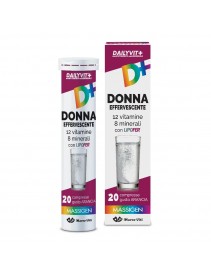 Massigen Dailyvit+ Donna Effervescente 12 Vitamine 8 Minerali 20 Compresse Effervescenti