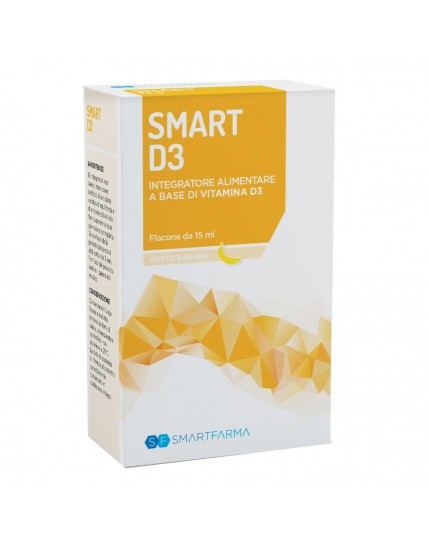 Smart D3 Gocce Gusto Banana 15ml