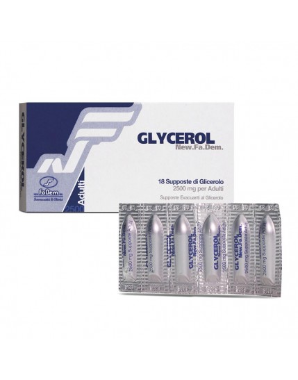 GLYCEROL 18 Supp.Adulti FADEM