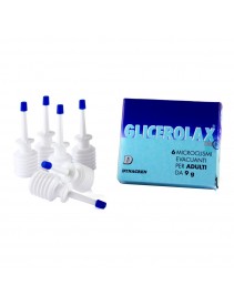 Glicerolax Adulti Microclismi Evacuanti 6 Pezzi x 9 g 