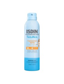 Isdin Fotoprotector Transparent Spray Wet Skin Pediatrics Spf50 250ml