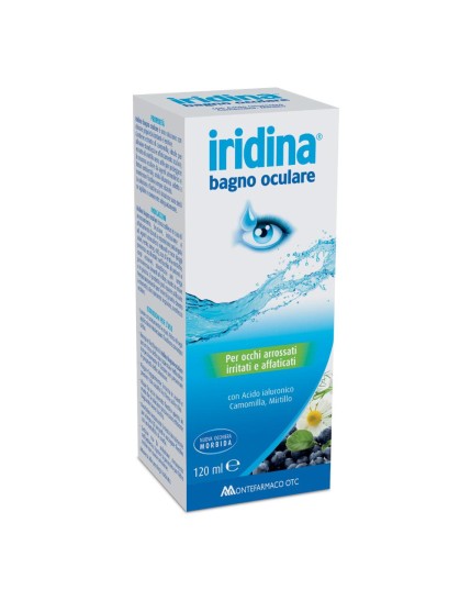 Iridina Bagno Oculare Occhi Arrossati Irritati e Stanchi 120 ml