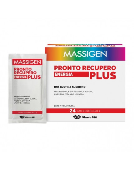 Massigen Pronto Recupero Energia Plus 24 Bustine 12g