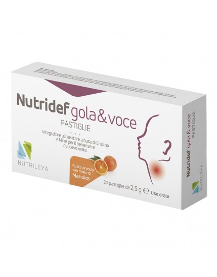 NUTRIDEF GOLA&VOCE ARA 20PAST