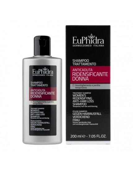 EuPhidra Shampoo Anticaduta Ridensificante Donna 200ml