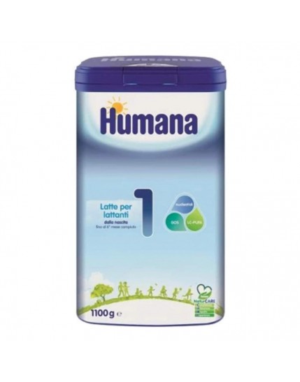 Humana 1 Natcare Latte per Lattanti 1100g 
