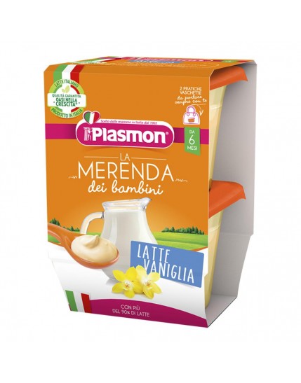 PLASMON Mer.Latte/Van.2x120g