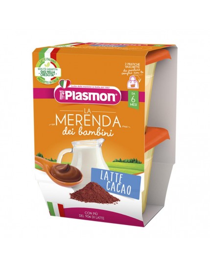 PLASMON Mer.Latte/Cacao 2x120g