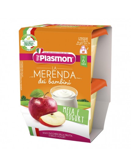 Plasmon La Merenda Mela Yogurt 2x120g