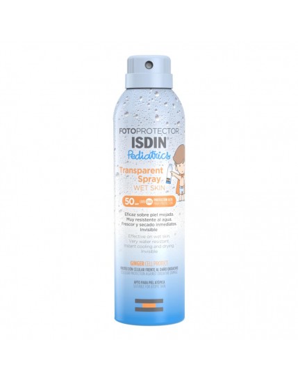 Isdin Fotoprotector Pediatrics Transparent Spray Wet Skin 250ml