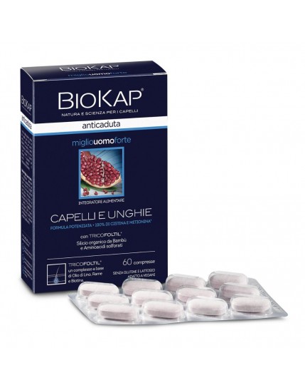 Biokap Anticaduta Miglio Uomo Forte 60 Capsule