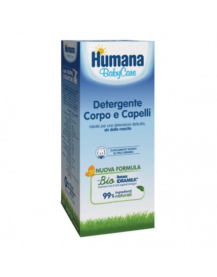 HUMANA^BC Det.Corpo&Cap.300ml