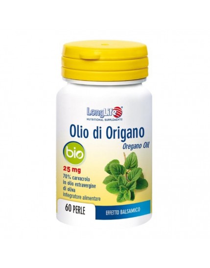 Longlife Olio di Origano Bio 60 perle