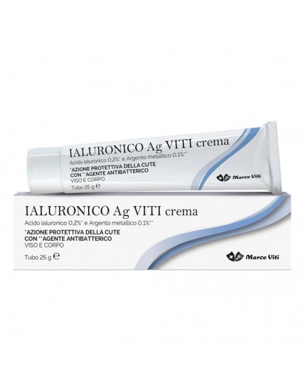 Marco Viti Ialuronico Ag. Viti Crema protettiva Viso e Corpo 25g