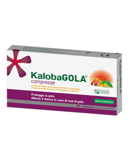 Kaloba Gola 20 Compresse Balsamiche