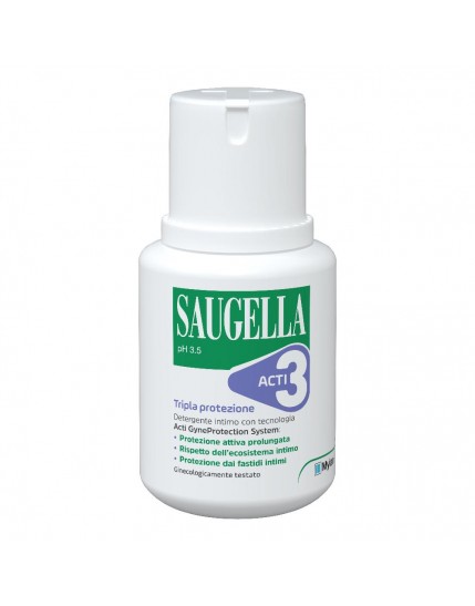 Saugella Acti3 Detergente Intimo 100ml