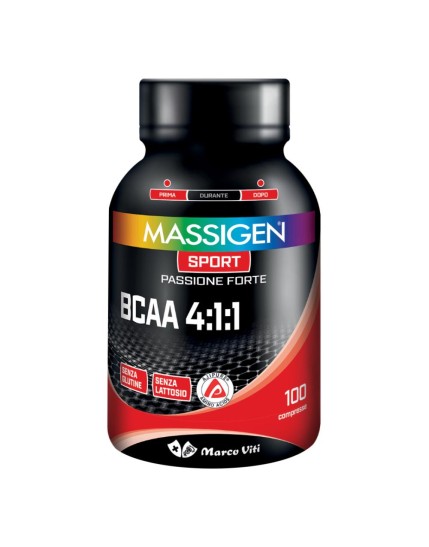 MASSIGEN SPORT BCAA 411 100CPR