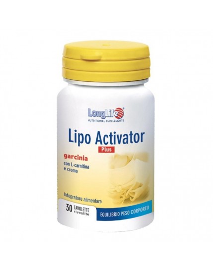 Longlife Lipo Activator Plus 60 tavolette