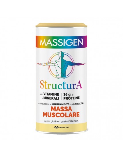 Massigen Structura Massa Muscolare Alla Vaniglia 252g