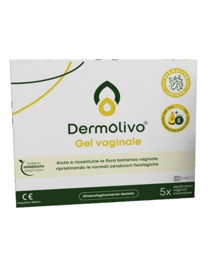 Dermolivo gel vaginale 5 flaconi x 3 ml