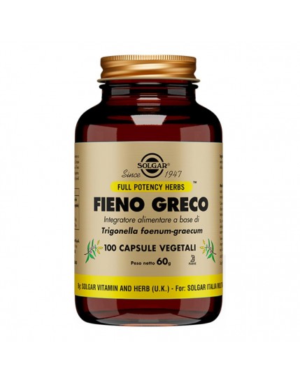 Solgar Fieno Greco 100 Capsule