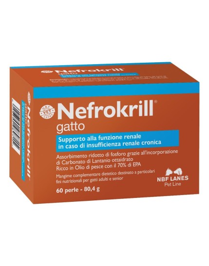 NEFROKRILL Gatto 60 Perle