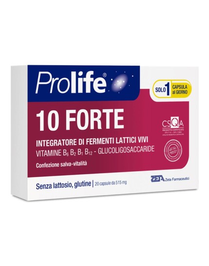 Prolife 10 Forte 20 Capsule