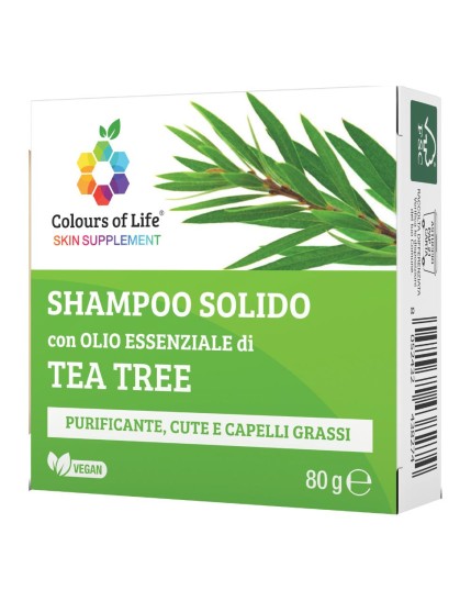 TEA TREE Sh.Solido 80gr COLOUR