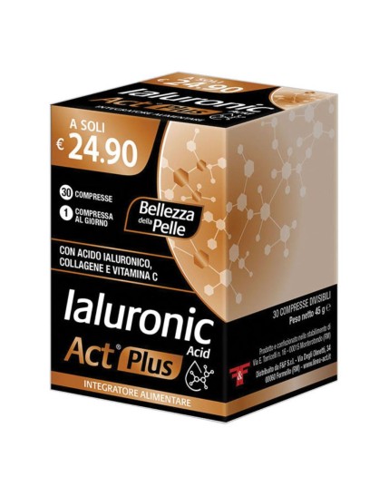IALURONIC ACID ACT PLUS 30CPR IALURONIC ACID ACT PLUS 30CPR