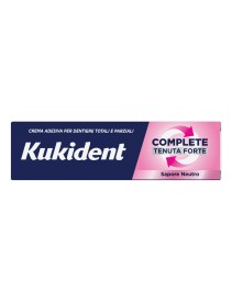 Kukident Complete Sapore Neutro Pasta Adesiva per Dentiere 47g