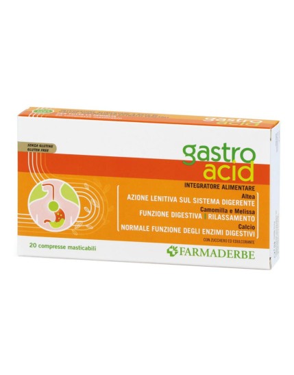 GASTRO ACID 20CPR MASTIC GASTRO ACID 20CPR MASTIC