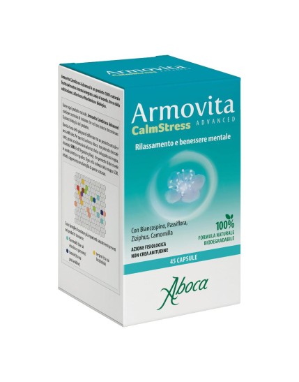 Aboca Armovita calmstress advanced 45 capsule Aboca Armovita calmstress advanced 45 capsule
