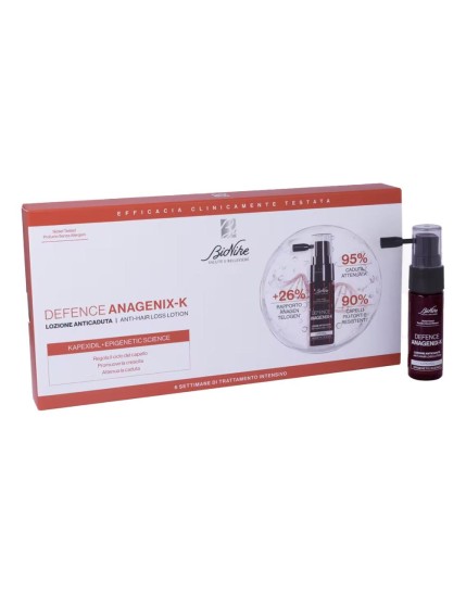 BioNike Anagenix k lozione anti caduta 6 flaconcini 15 ml BioNike Anagenix k lozione anti caduta 6 flaconcini 15 ml