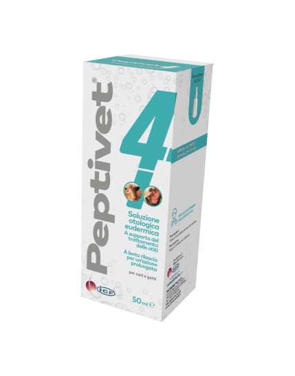Peptivet 4 Soluzione otologica 50ml