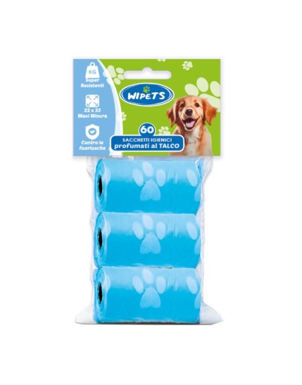 SACCHETTI IGIENICI WIPETS 60PZ SACCHETTI IGIENICI WIPETS 60PZ