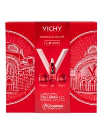 Liftactiv collagen specialist 16 box natale 2025 1 bonding serum 30 ml + 1 crema giorno 15 ml omaggio + 1 crema notte 15 ml omaggio