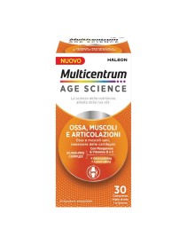 Multicentrum age science ossa muscoli articolazioni 30 compresse