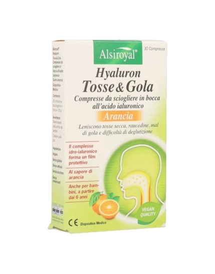 HYALURON TOSSE&GOLA 30CPR