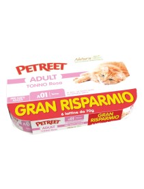 PETREET NATURA TONNO ROSA 70G