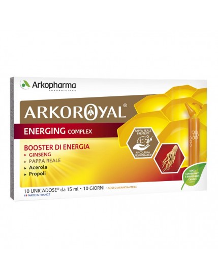  Arkoroyal Energing Complex Confezione 10 Flaconi 