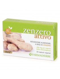 Farmaderbe Zenzero attivo 30 Capsule