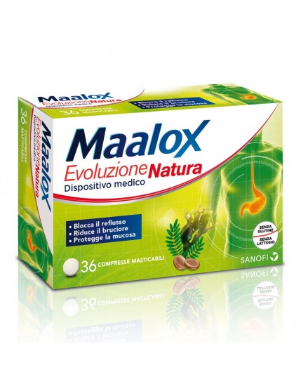 Maalox Evoluzione Natura 36 Compresse