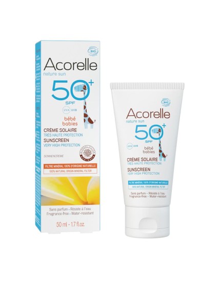 ACORELLE CREMA SOLARE BIO BABY