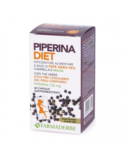 Farmaderbe Piperina Diet 60 Compresse
