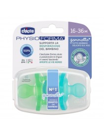 Chicco Physioforma Gommotto in Silicone 16-36 mesi 2 pezzi