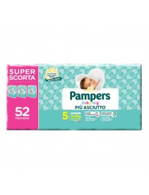 Pampers Baby Dry Junior Taglia 5 (11-25 Kg) 52 Pannolini